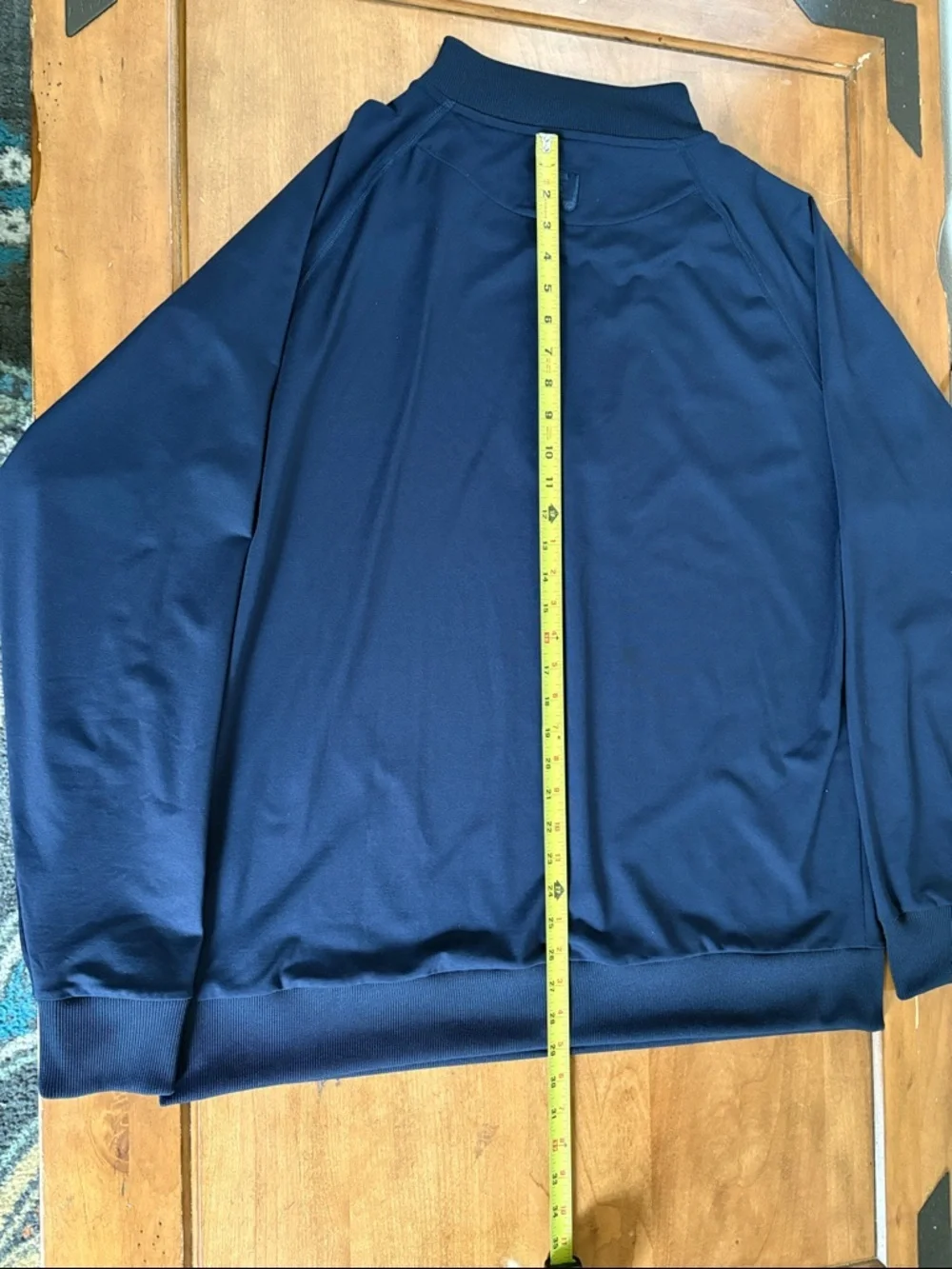 FootJoy Nylon Navy Half-Zip Pullover Size XXL